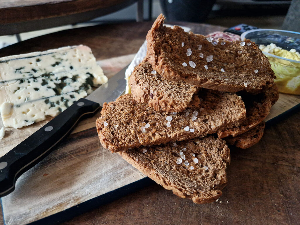 Toast maken in de airfryer Recept